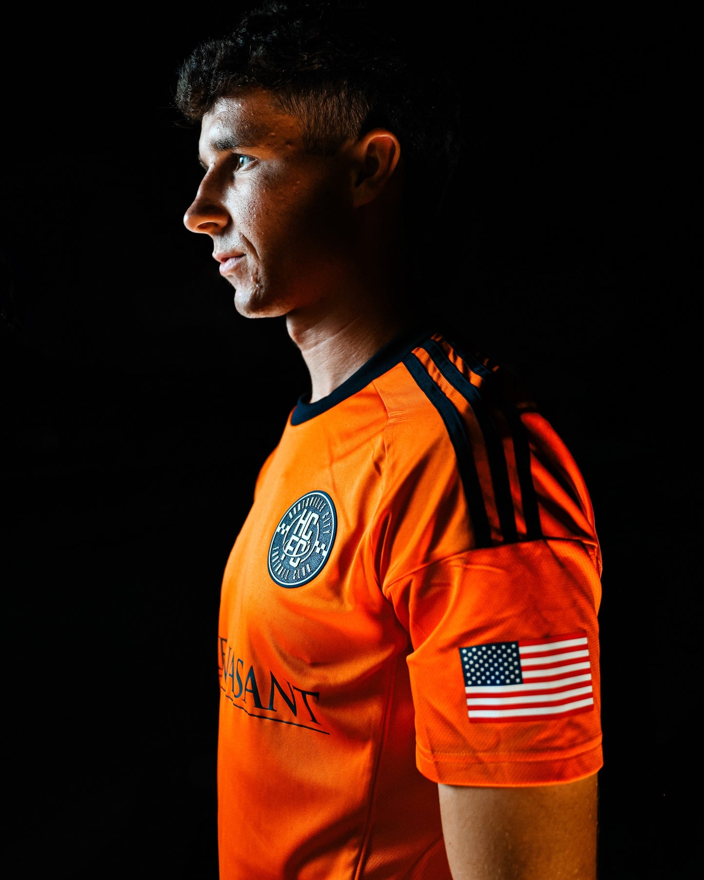 Men's Adidas 2025 International Orange Kit - Authentic