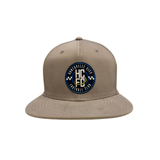 Adult Snapback Adjustable Crest Hat - Grey