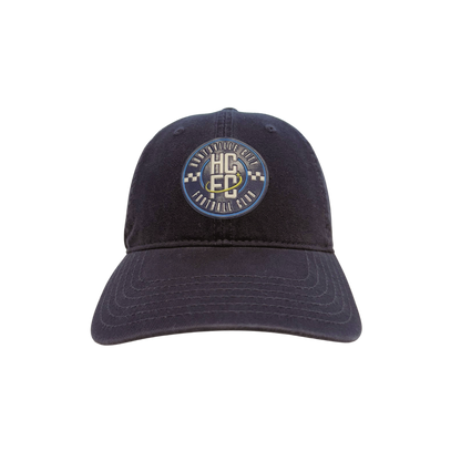 Youth Slouch Adjustable Crest Hat - Navy