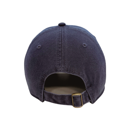 Youth Slouch Adjustable Crest Hat - Navy