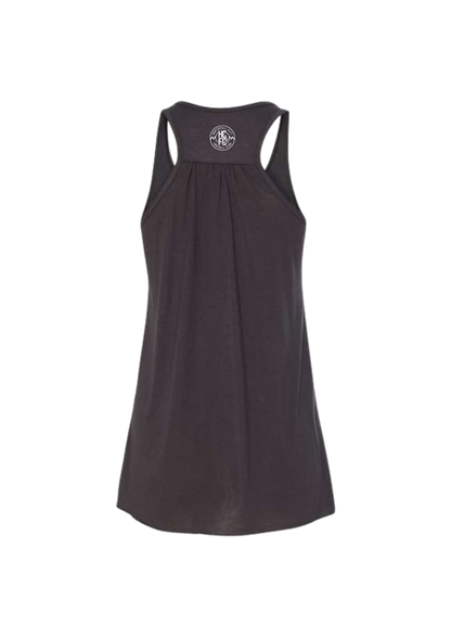 Women's Flowy Racerback Tank - Charcoal