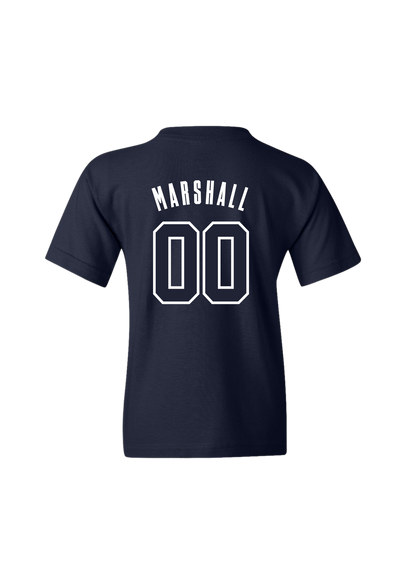 Youth HCFC Marshall Name & Number Tee - Navy