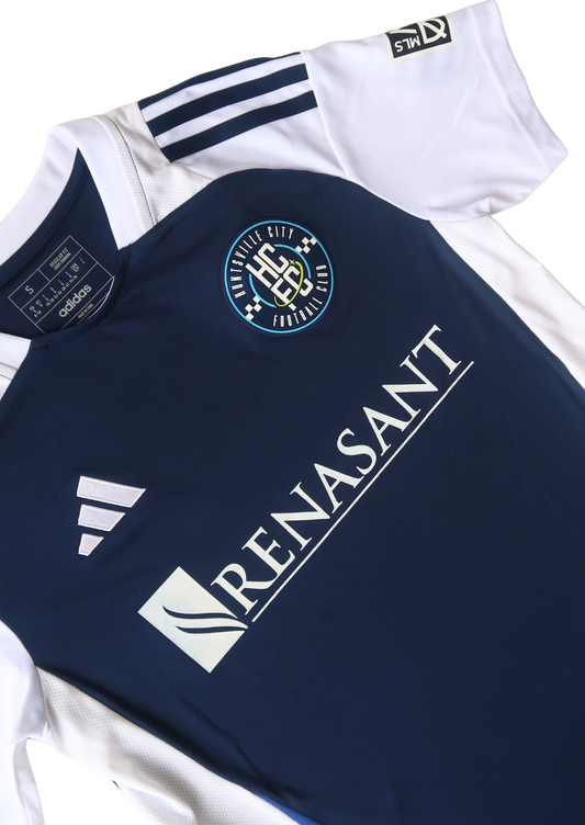 Men's Adidas 2025 Navy Rocket City Roots Kit - Authentic
