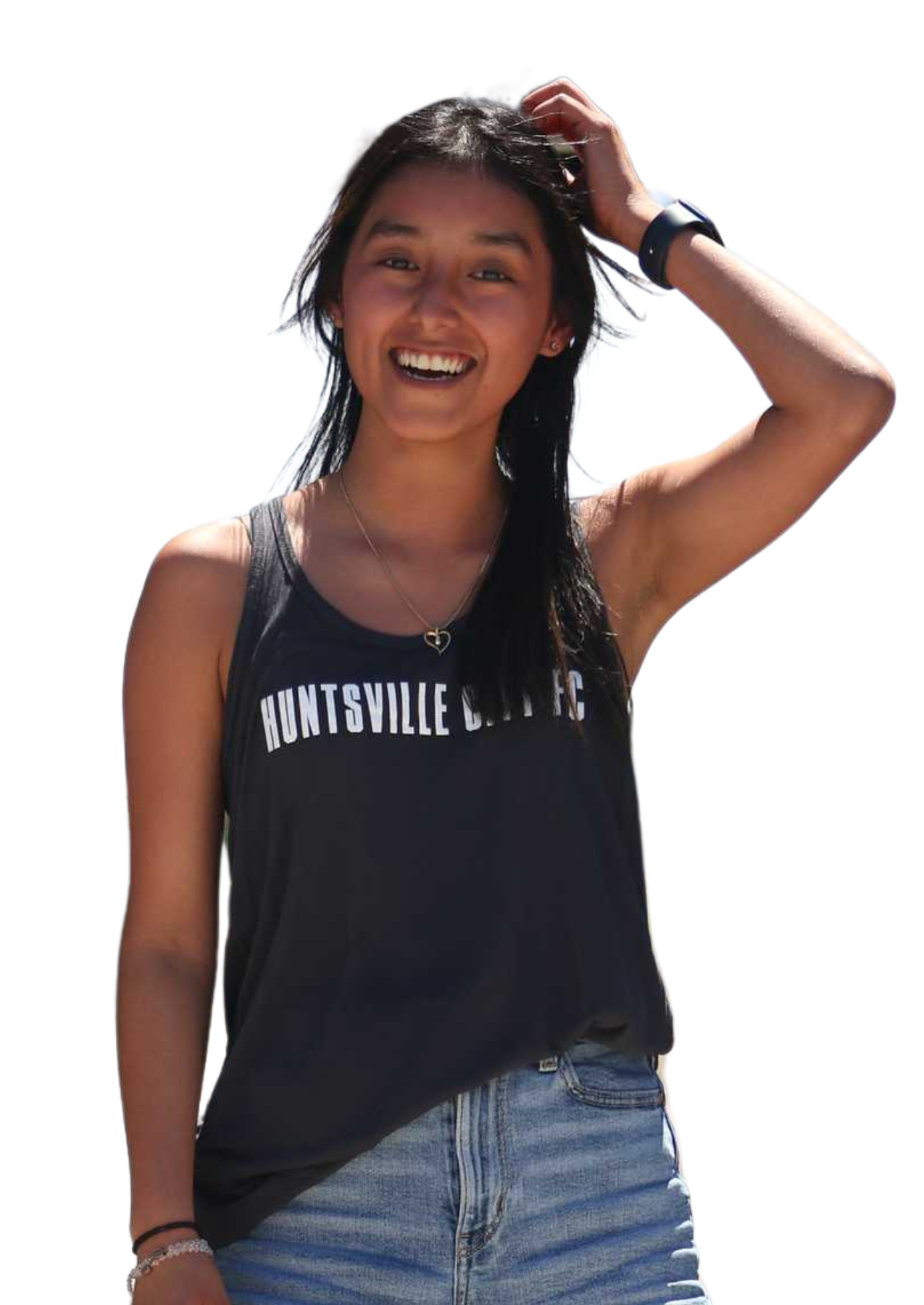Women's Flowy Racerback Tank - Charcoal