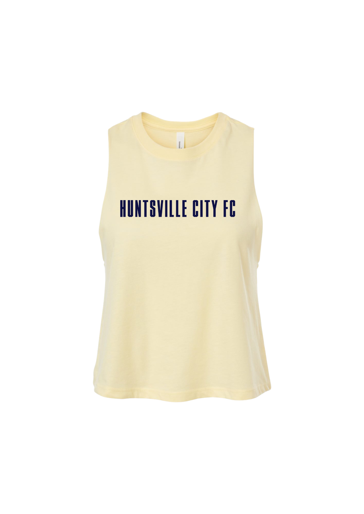 Women's Racerback Crop Tank - Daisy