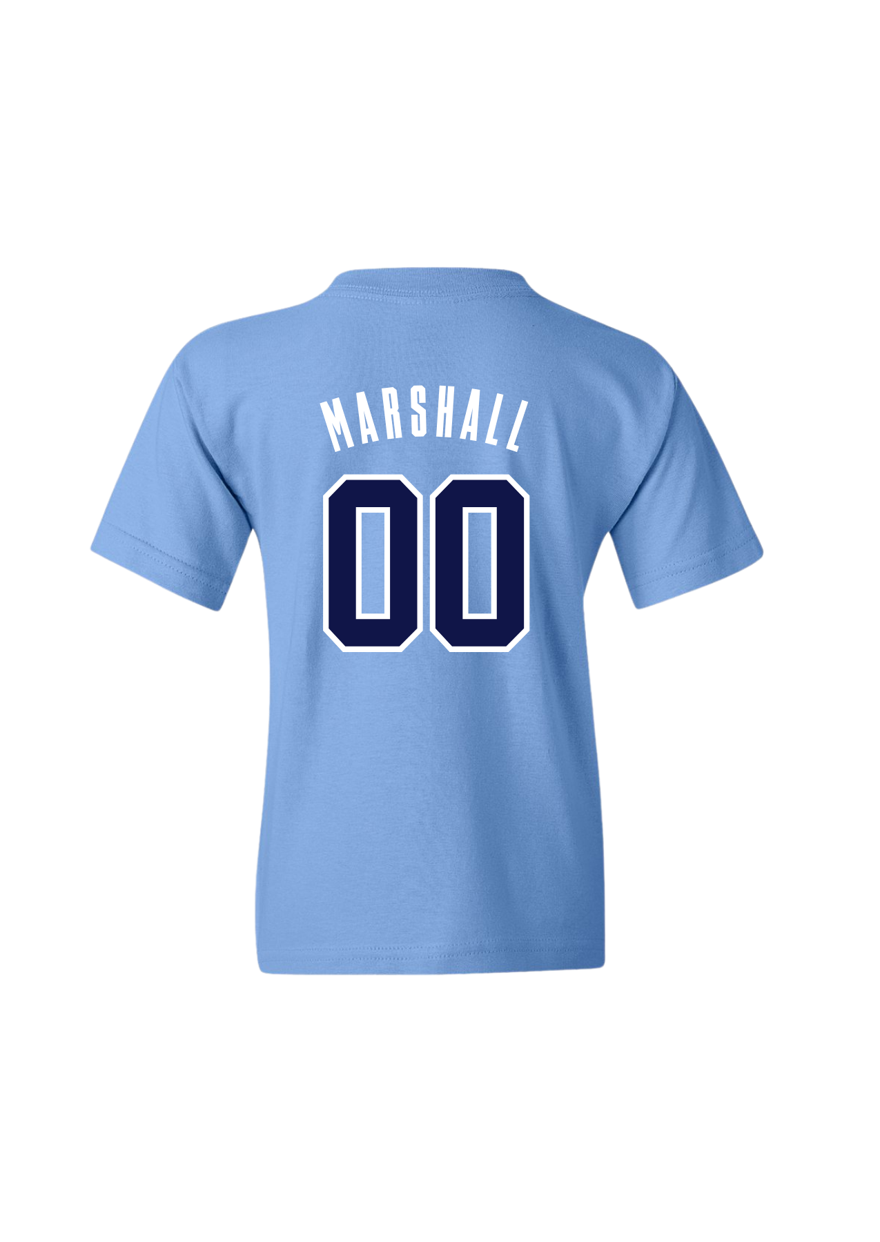 Youth HCFC Marshall Name & Number Tee - Carolina