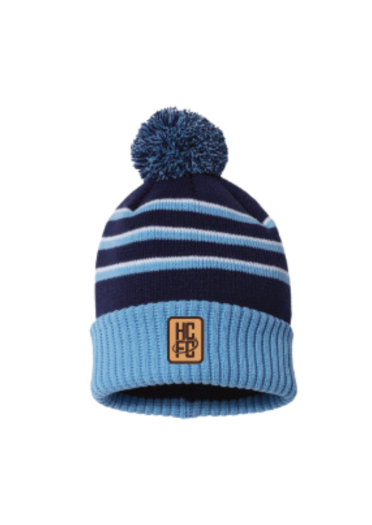 Huntsville City FC Pom Cuffed Beanie